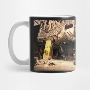 old abadoned factory Mug